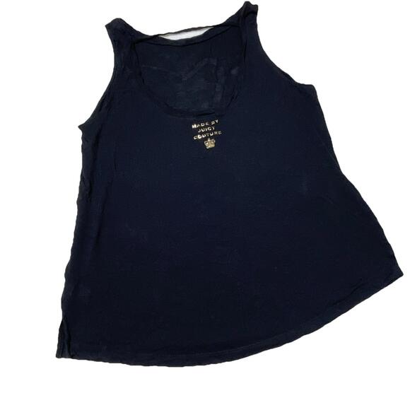 Juicy Couture "I Love Couture" Tank Top Logo Small Strappy Sporty Animal Print - Picture 7 of 8